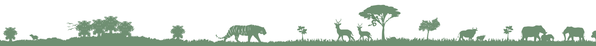 footer tree shape