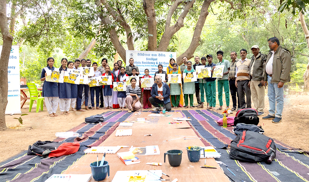 Art Camp with School Student at Saraswati Shishu Vidya Mandira