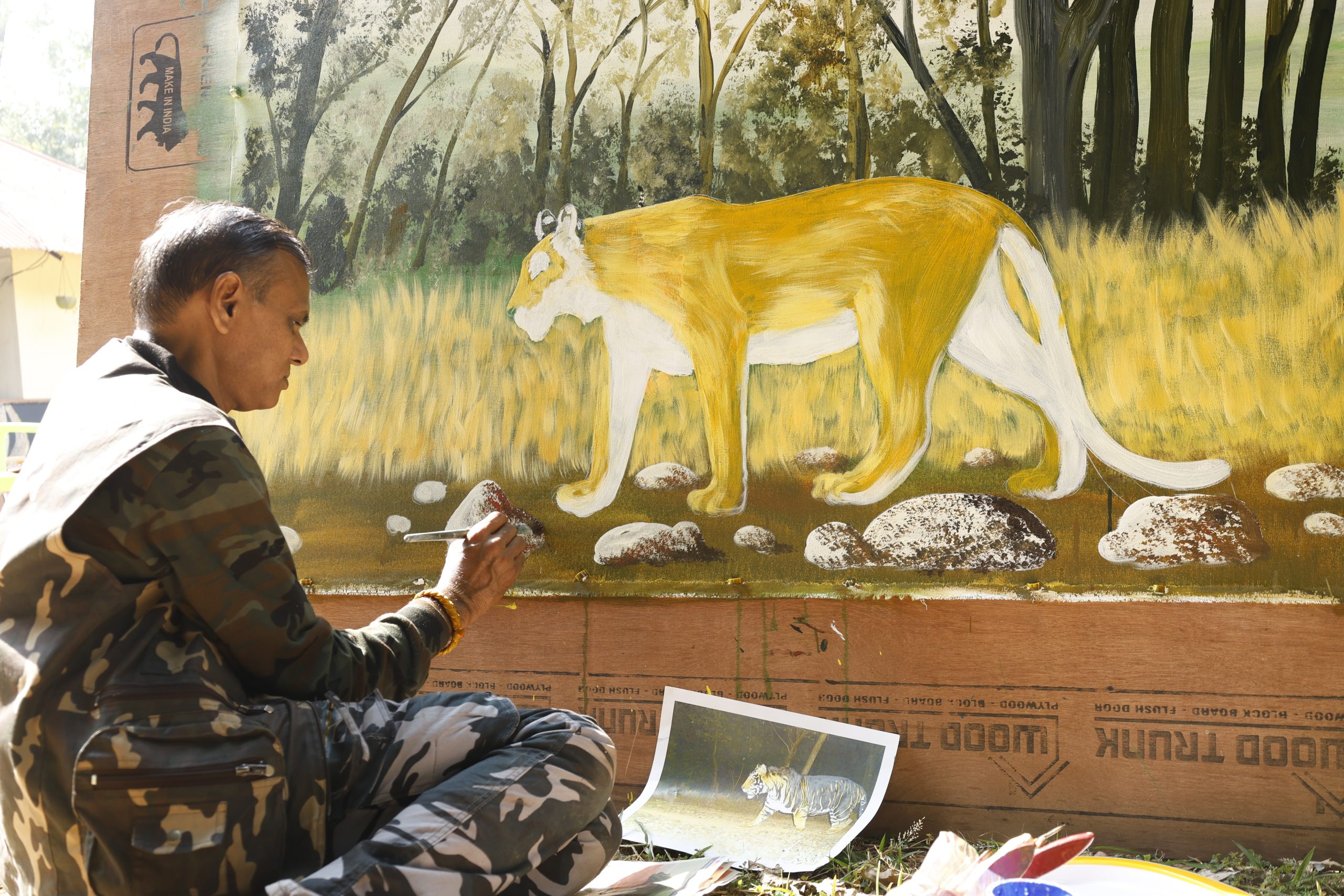 Artist Residency with Tiger Painters